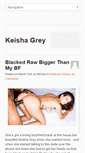 Mobile Screenshot of keishagrey.net